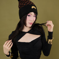 SPRAYGROUND® HAT SHARKS IN PARIS PUFF BEANIE