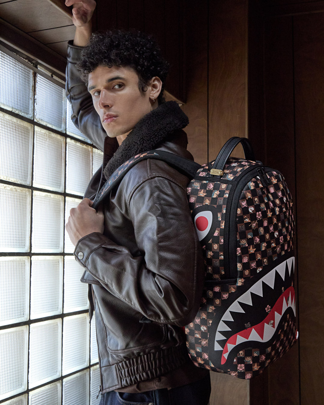 SPRAYGROUND® BACKPACK PEEKING CHARACTERS REMIX BACKPACK