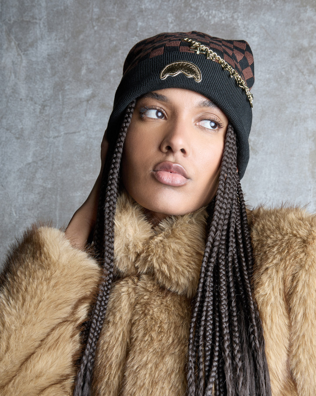 SPRAYGROUND® HAT CHARMING SHARKS IN PARIS BEANIE