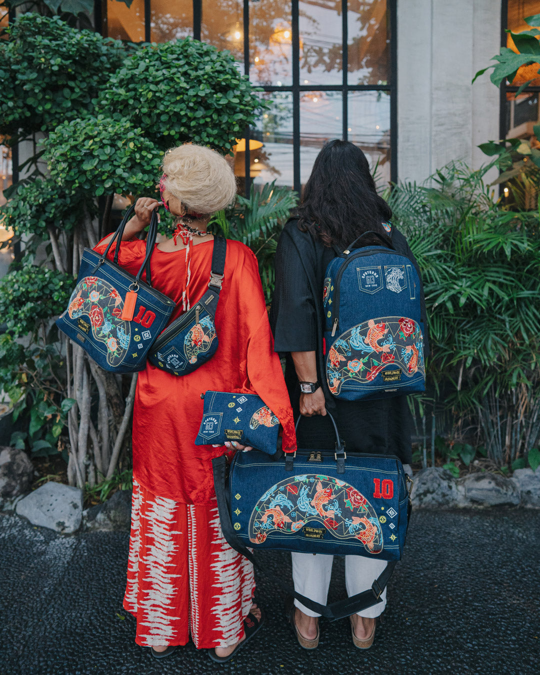 SPRAYGROUND® DUFFLE EVISU STYLE DUFFLE