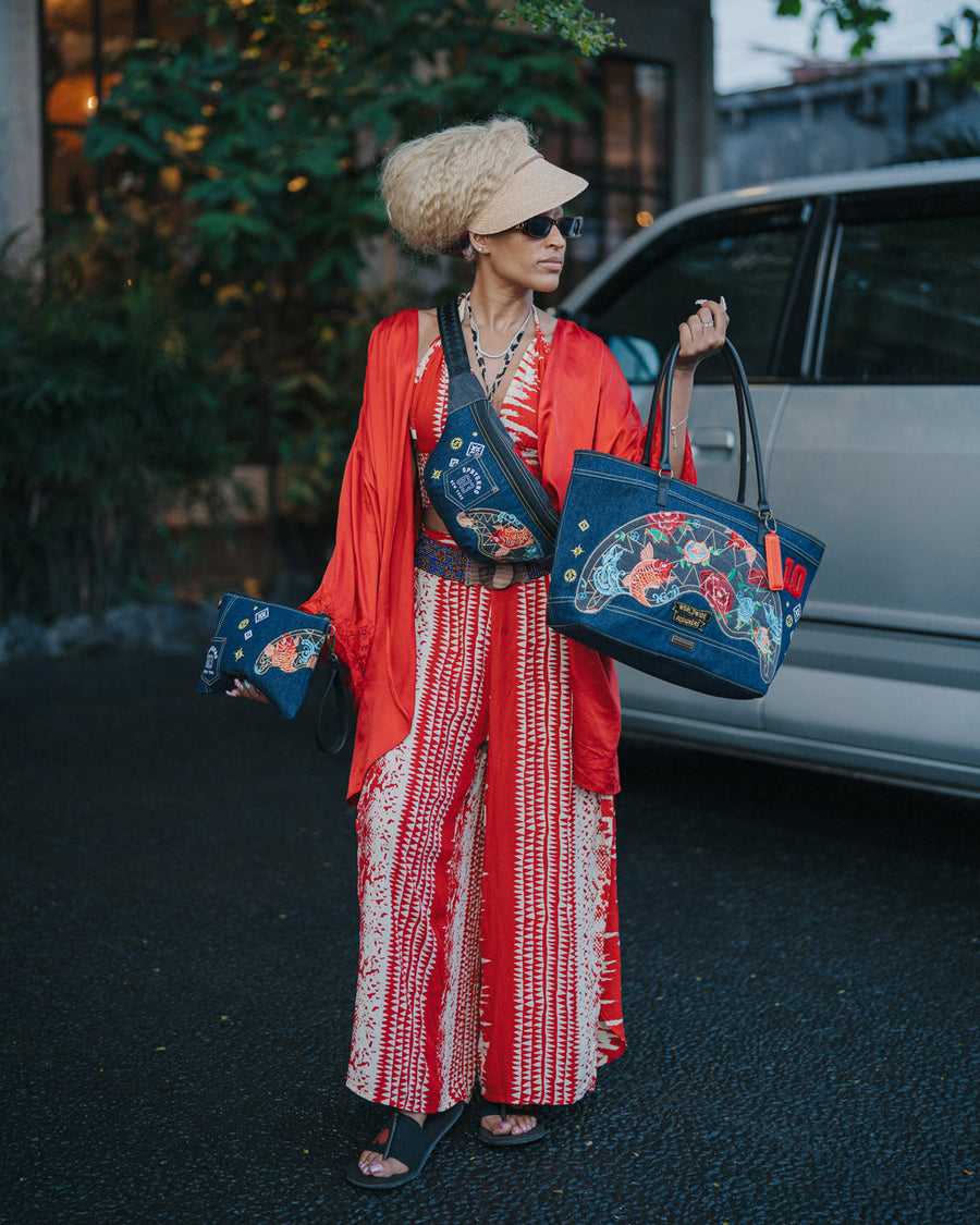 SPRAYGROUND® CROSSBODY EVISU STYLE SAVVY CROSSBODY