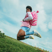 SPRAYGROUND® BACKPACK PINK FUR CHECK BACKPACK