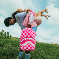 SPRAYGROUND® BACKPACK PINK FUR CHECK BACKPACK