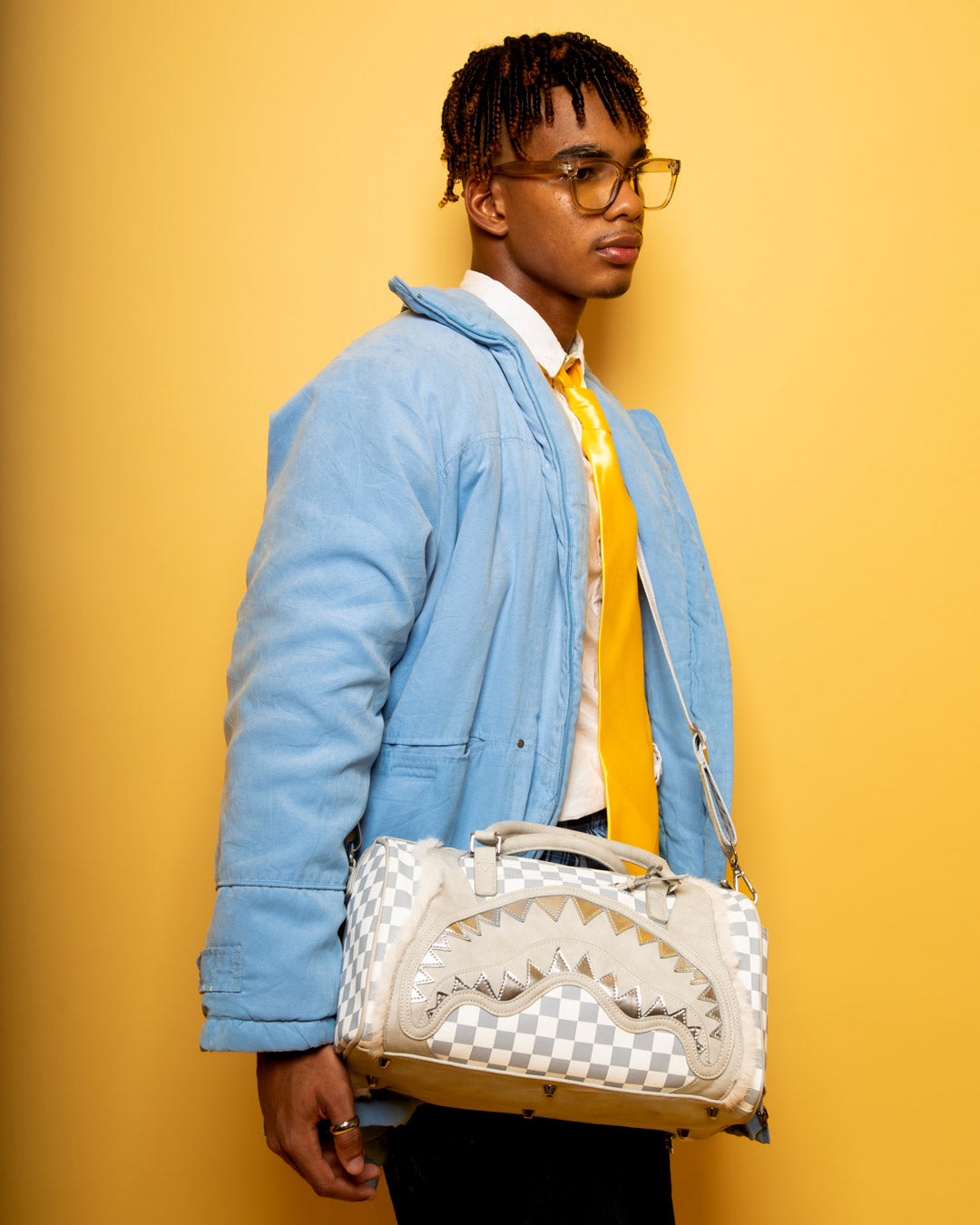 SPRAYGROUND® DUFFLE FUR BABY MINI DUFFLE