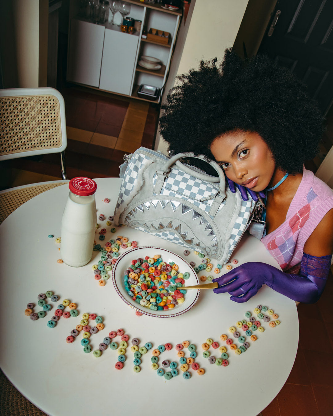 SPRAYGROUND® DUFFLE FUR BABY MINI DUFFLE