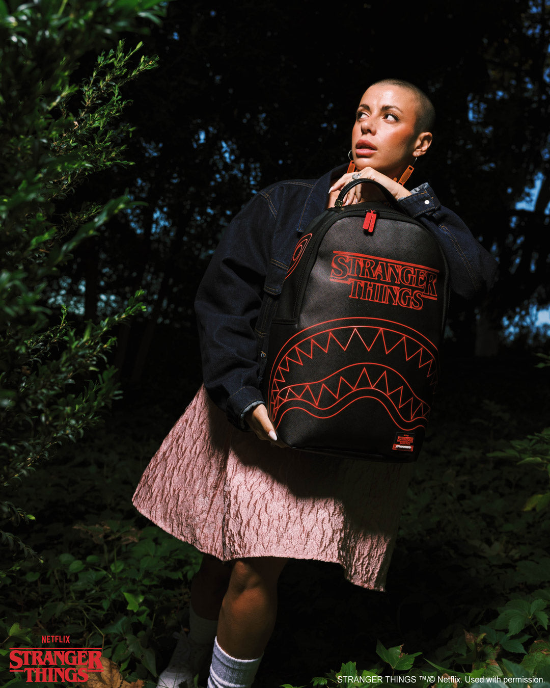 SPRAYGROUND® BACKPACK STRANGER THINGS LOGO BACKPACK