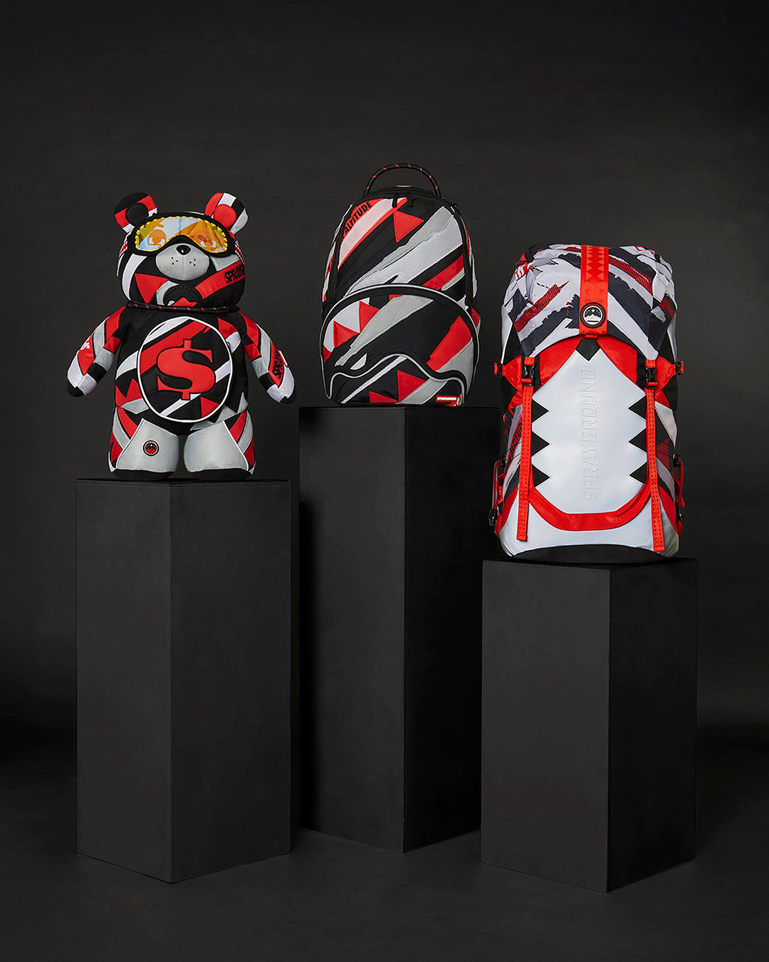 SPRAYGROUND® Custom Bundle SHREDDED ARCTIC BAG BUNDLE (3 PCS)