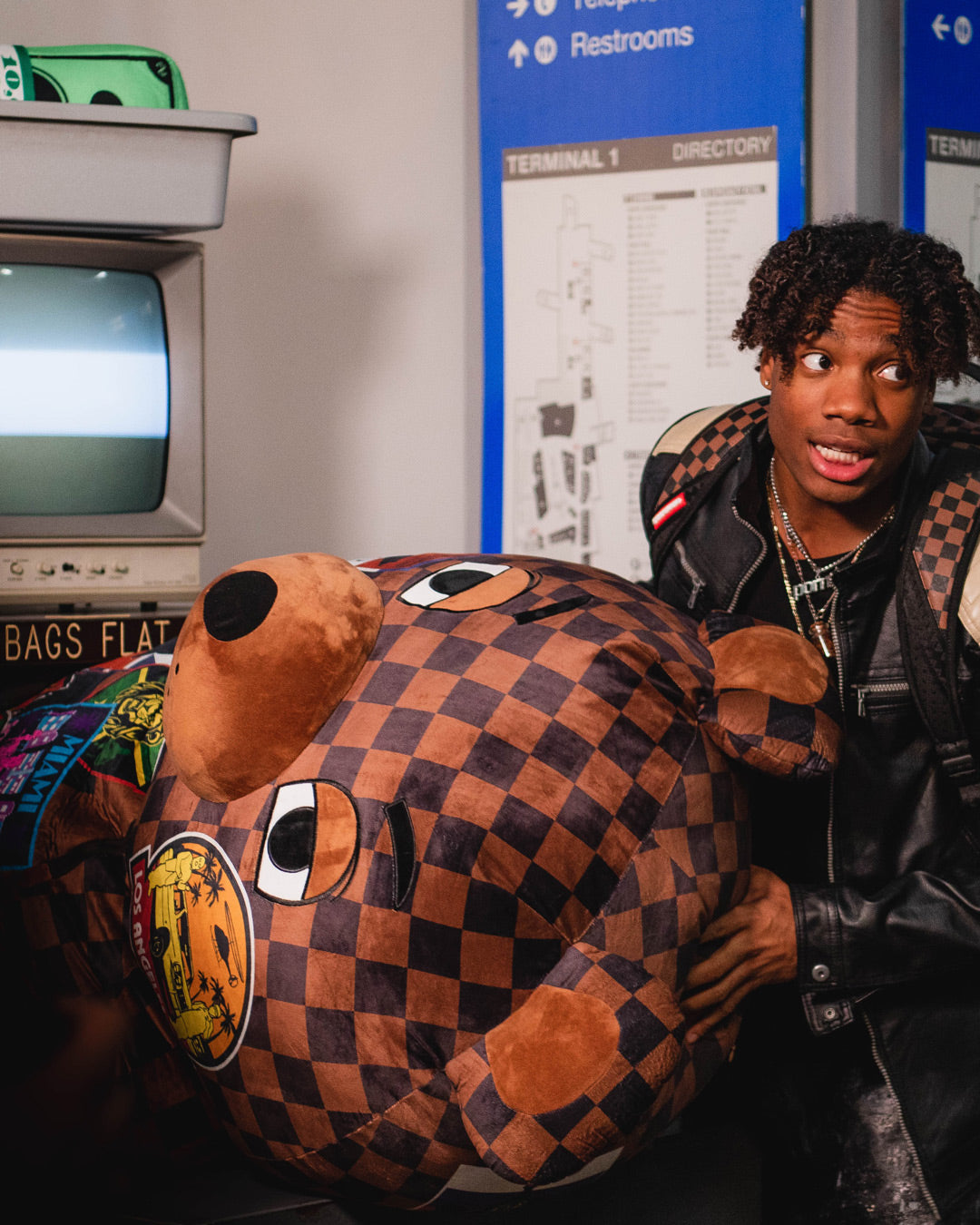 SPRAYGROUND® BACKPACK LARGEST BEAR IN THE WORLD