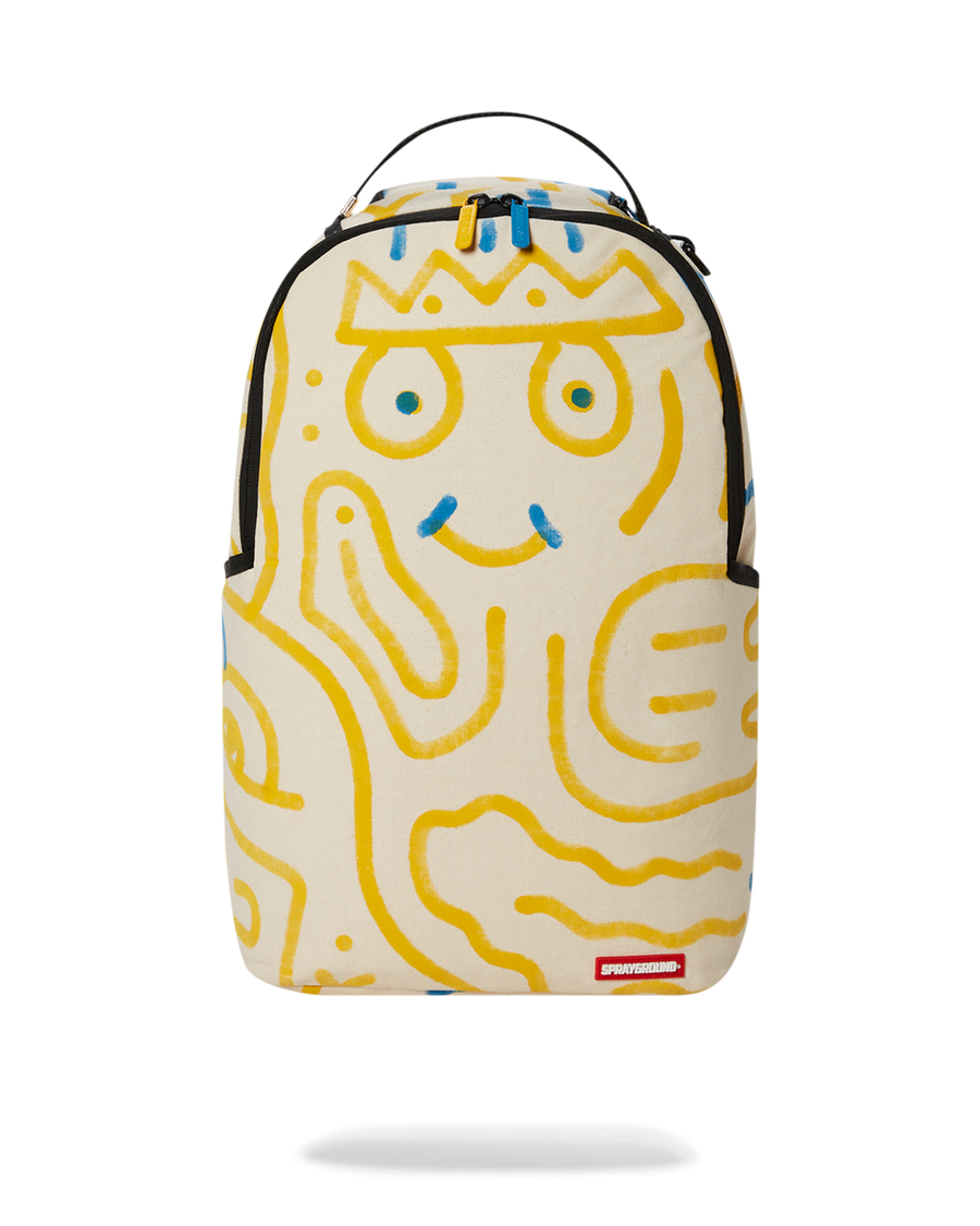 SPRAYGROUND® BACKPACK SHEREEN JENKINS CANVAS BACKPACK 1 of 18 CUT FROM LARGE CANVAS ART