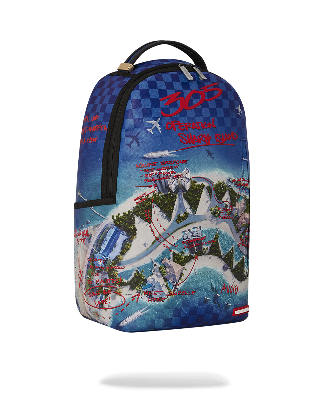 SPRAYGROUND® BACKPACK THE 305 SHARK ISLAND BANK HEIST BACKPACK