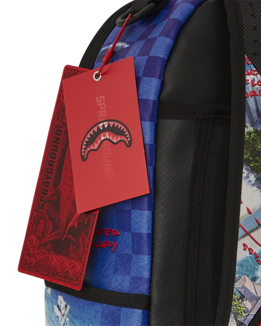 SPRAYGROUND® BACKPACK THE 305 SHARK ISLAND BANK HEIST BACKPACK