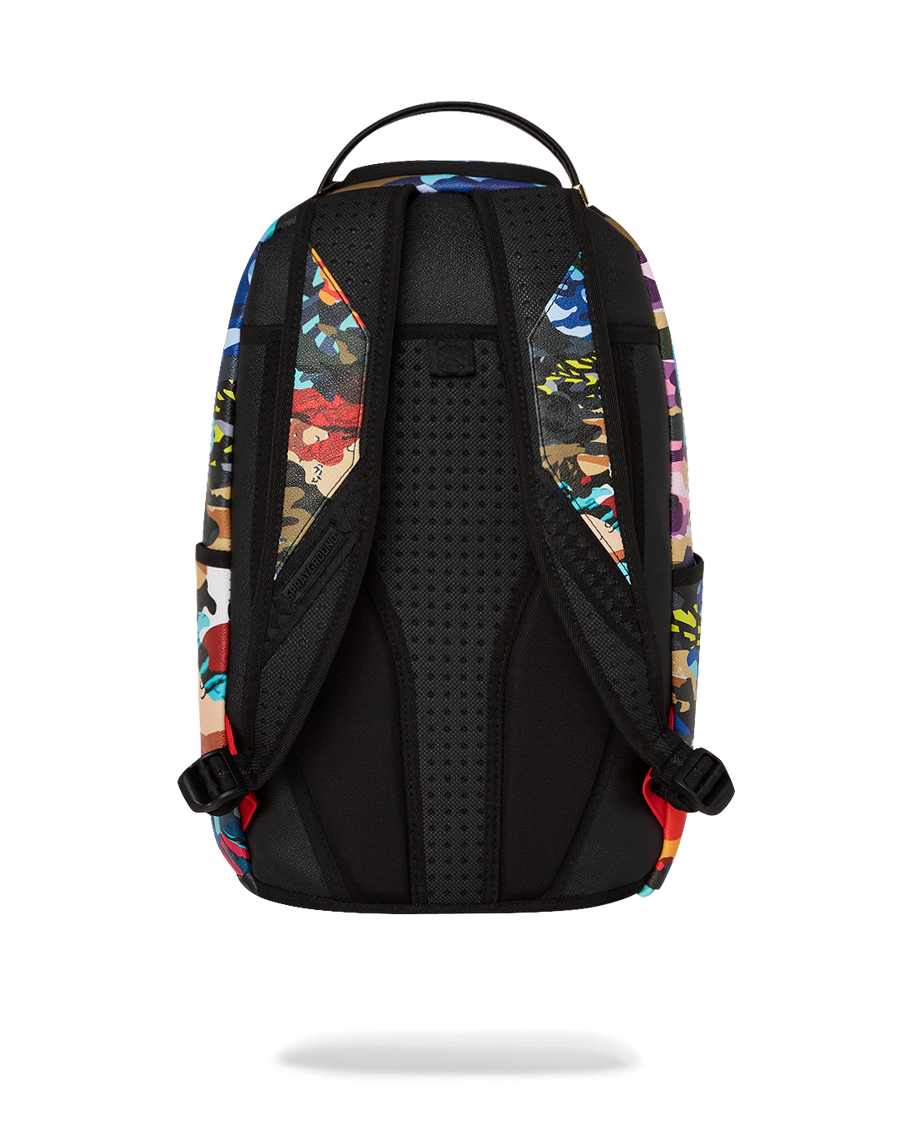 SPRAYGROUND® BACKPACK SLICED AND DICED CAMO BACKPACK