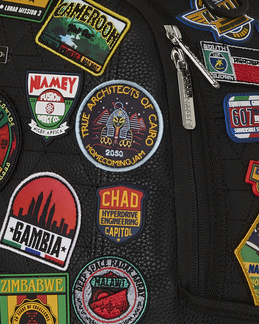 A.I. THE 54 (PATCHES OF AFRICA) CARGO BACKPACK – SPRAYGROUND®