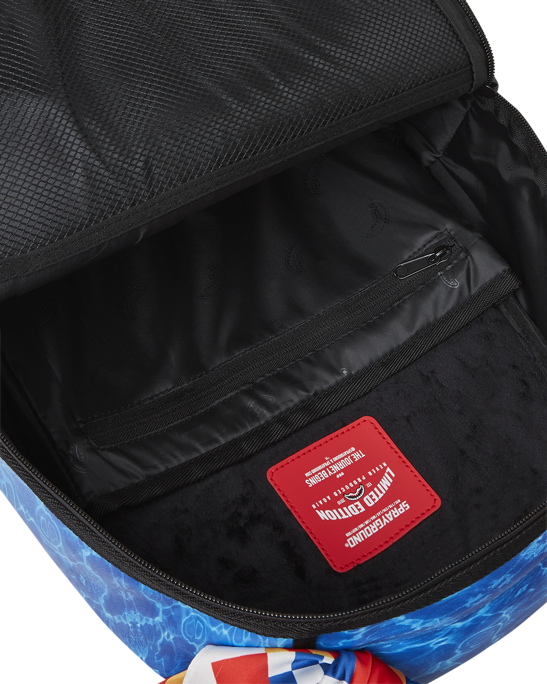 SPRAYGROUND® BACKPACK DEEPSEA ESCAPE BACKPACK W/REMOVABLE SCARF