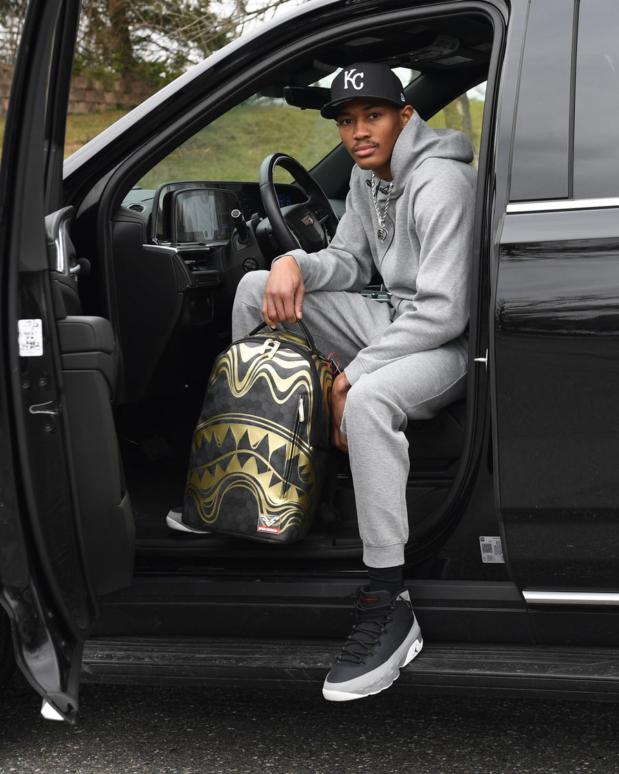 SPRAYGROUND® BACKPACK HONEYCOMB DEVONTA SMITH COLLAB BACKPACK