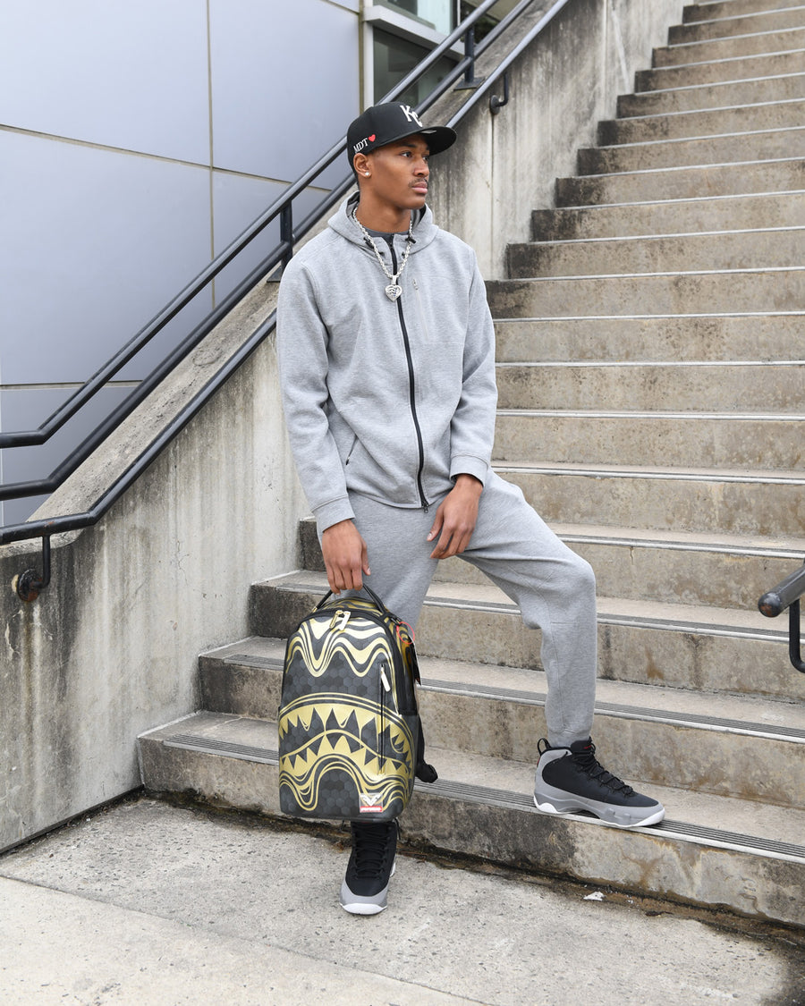 SPRAYGROUND® BACKPACK HONEYCOMB DEVONTA SMITH COLLAB BACKPACK