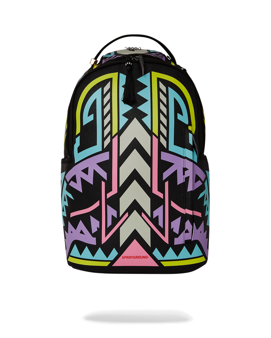 SPRAYGROUND® BACKPACK A.I. PATH TO THE FUTURE III BACKPACK - SANDFLOWER COLLAB (GLOW IN THE DARK)