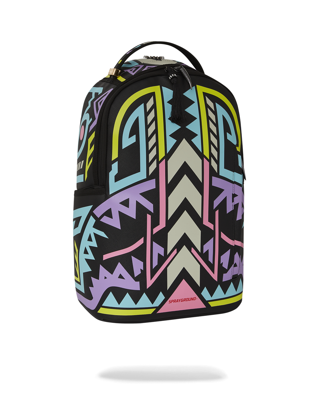 SPRAYGROUND® BACKPACK A.I. PATH TO THE FUTURE III BACKPACK - SANDFLOWER COLLAB (GLOW IN THE DARK)