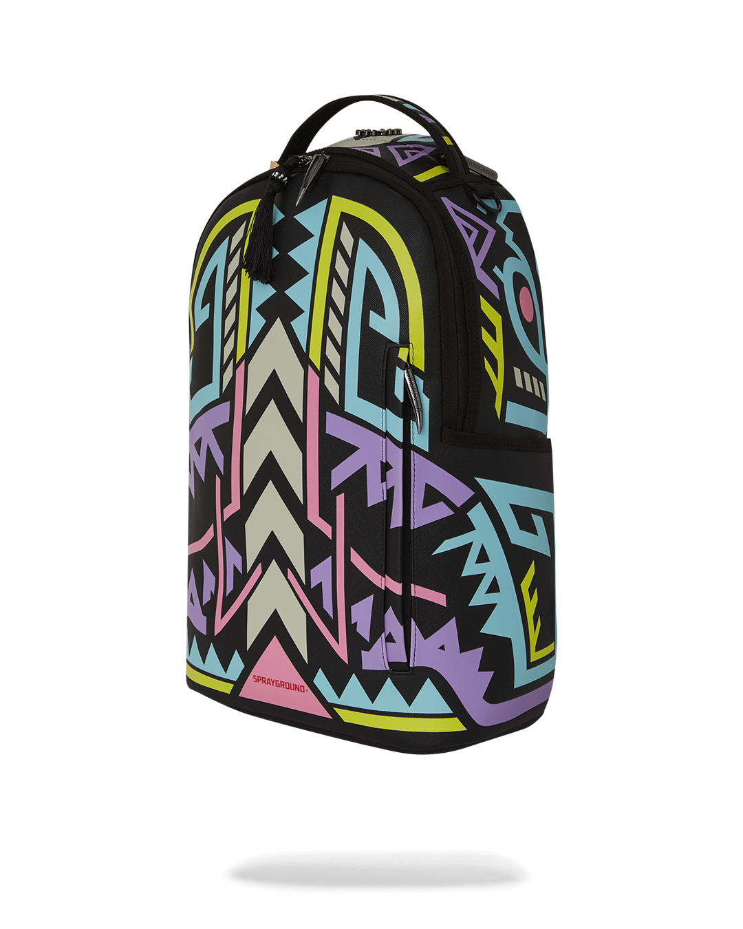 SPRAYGROUND® BACKPACK A.I. PATH TO THE FUTURE III BACKPACK - SANDFLOWER COLLAB (GLOW IN THE DARK)