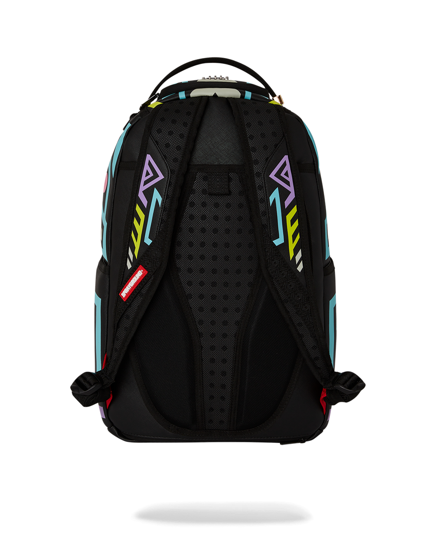 SPRAYGROUND® BACKPACK A.I. PATH TO THE FUTURE III BACKPACK - SANDFLOWER COLLAB (GLOW IN THE DARK)