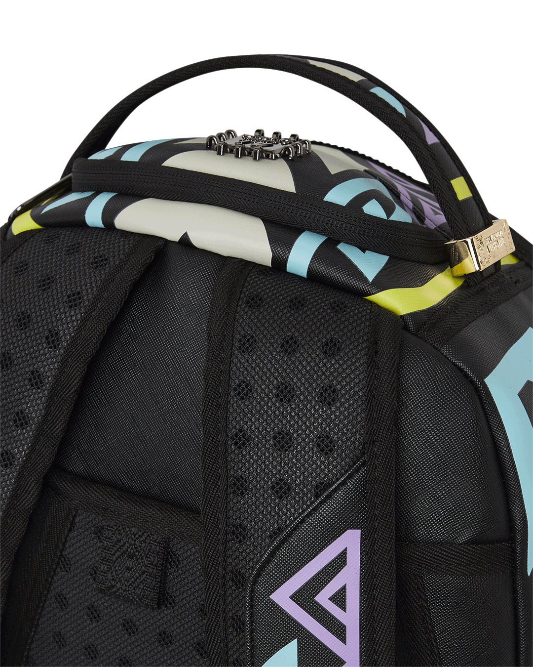 SPRAYGROUND® BACKPACK A.I. PATH TO THE FUTURE III BACKPACK - SANDFLOWER COLLAB (GLOW IN THE DARK)