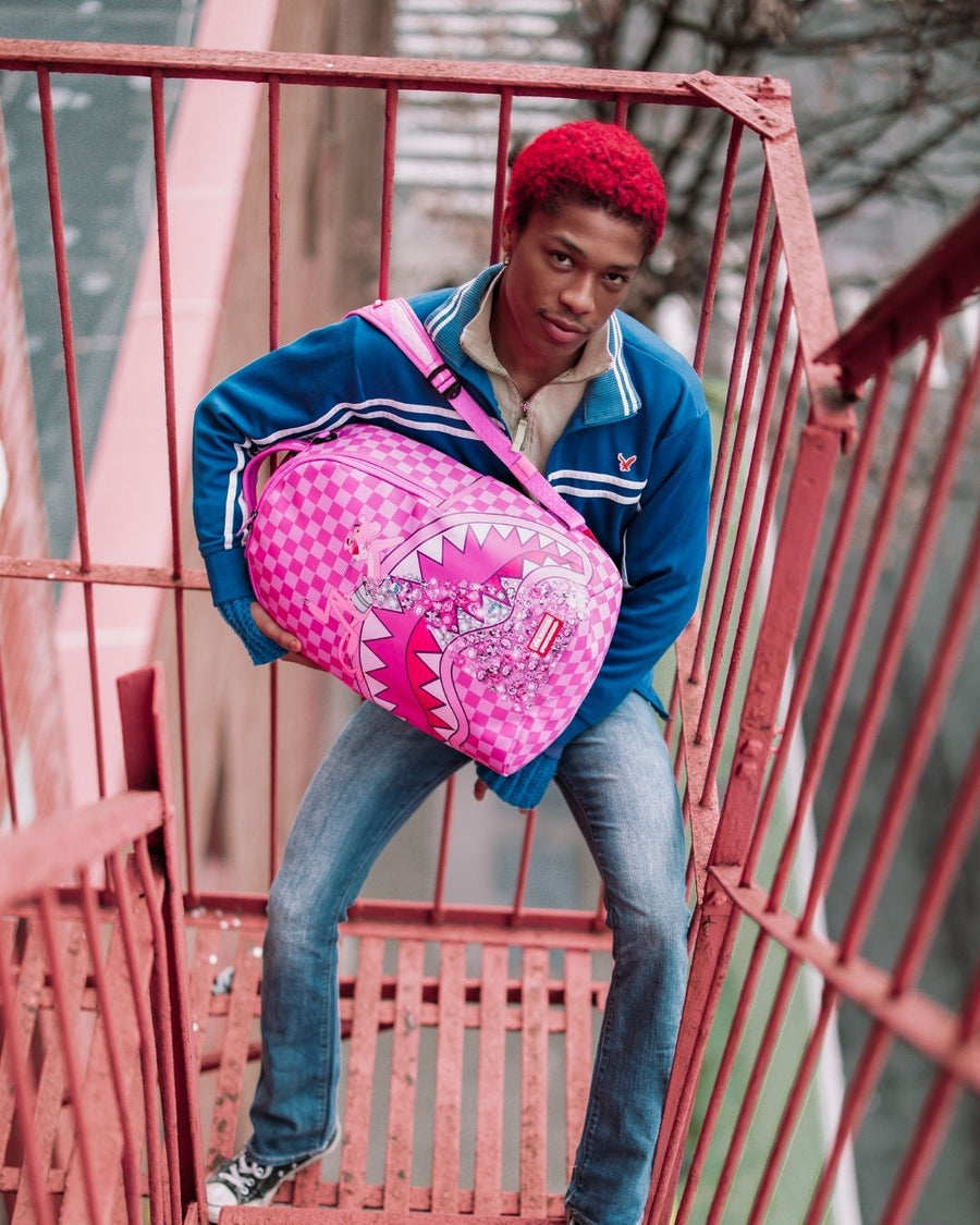 SPRAYGROUND® BACKPACK PINK PANTHER JUST DOIN MY JOB