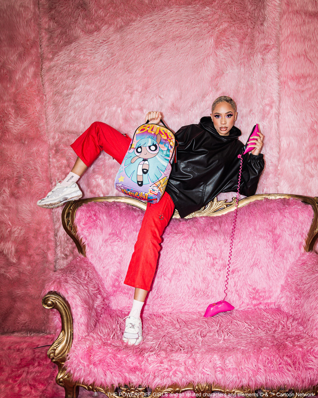 SPRAYGROUND® BACKPACK POWER PUFF GIRLS: BLISS ALL DAY DLXSR BACKPACK