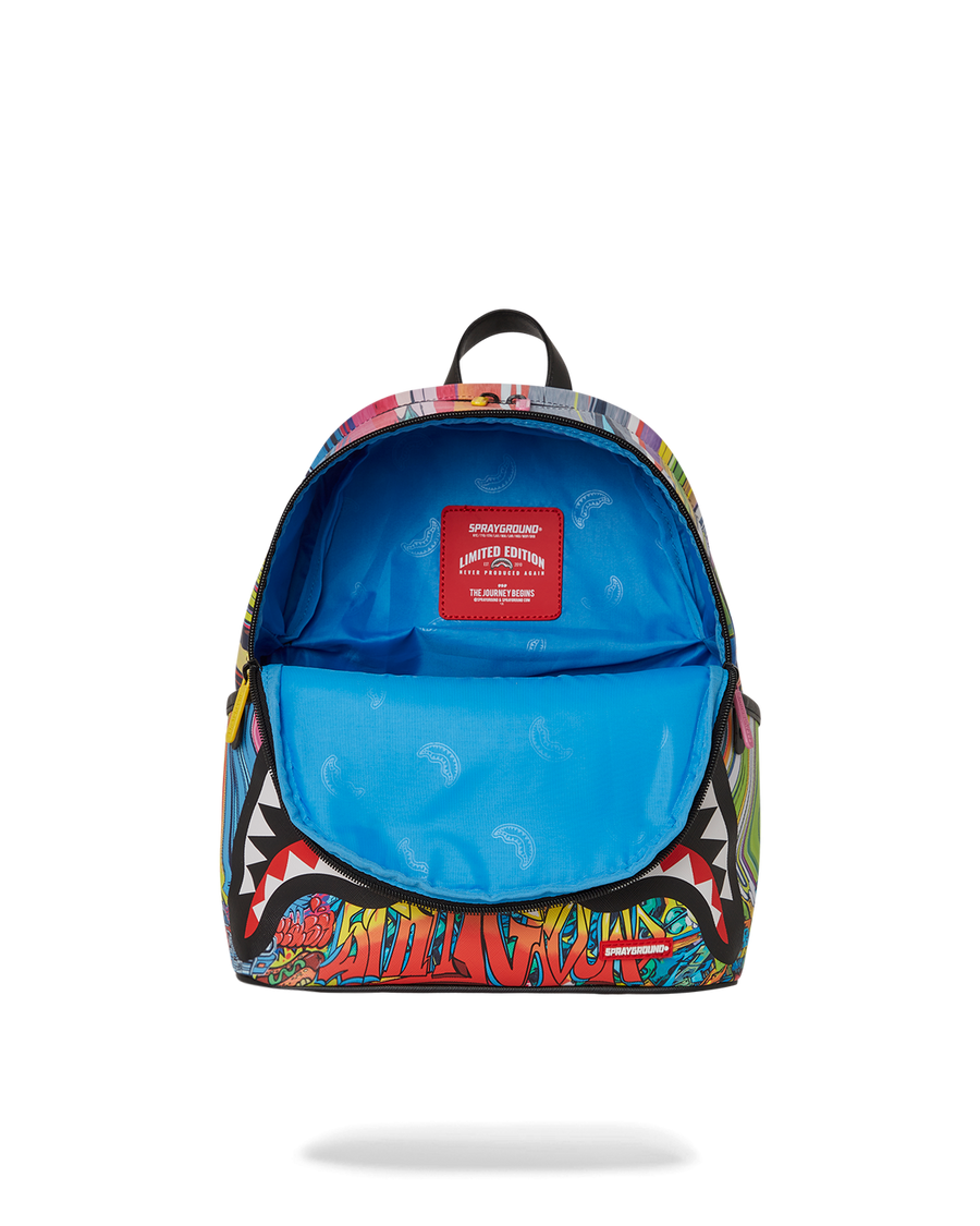 SPRAYGROUND® BACKPACK MELT GRAFF SAVAGE BACKPACK