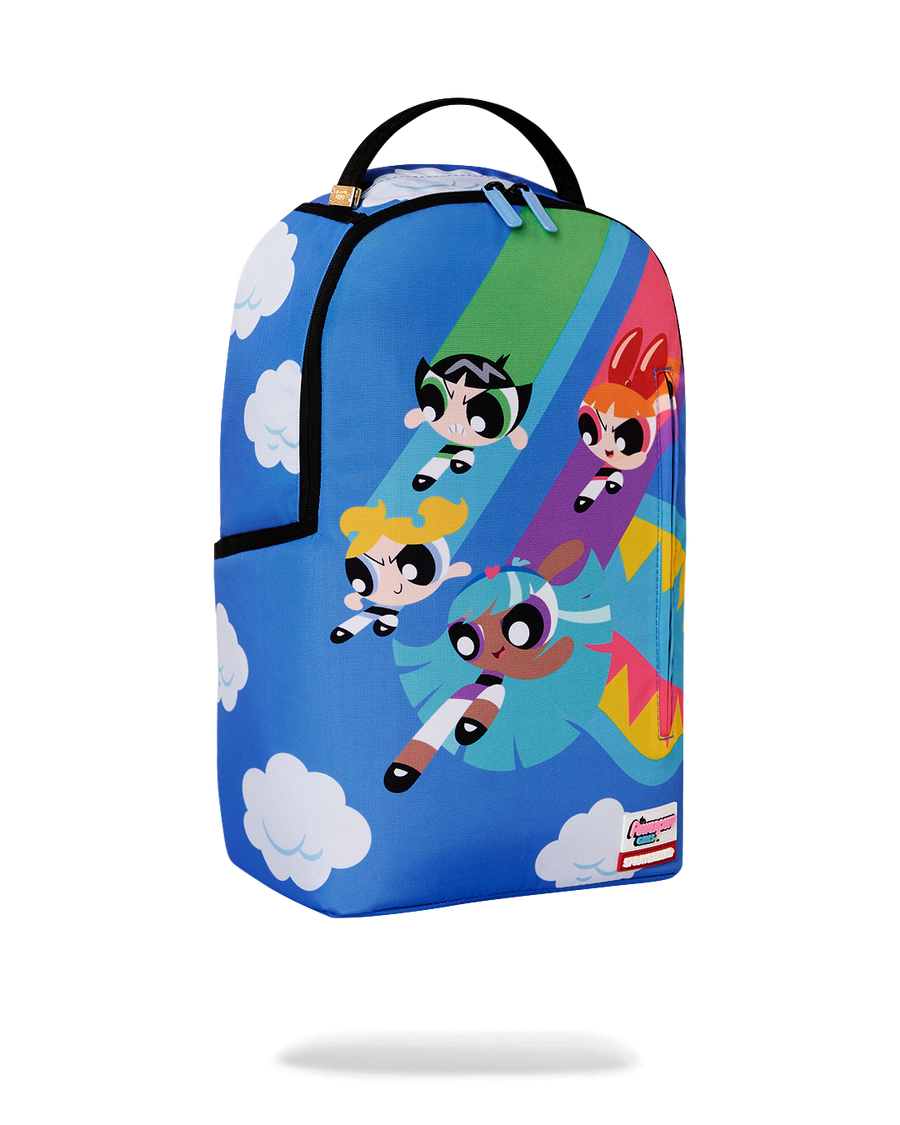SPRAYGROUND® BACKPACK POWER PUFF GIRLS ACTION SHARK DLXSR BACKPACK
