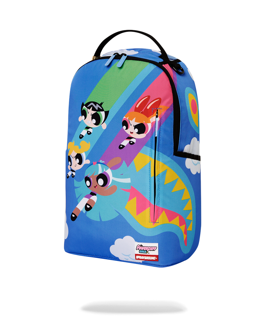SPRAYGROUND® BACKPACK POWER PUFF GIRLS ACTION SHARK DLXSR BACKPACK