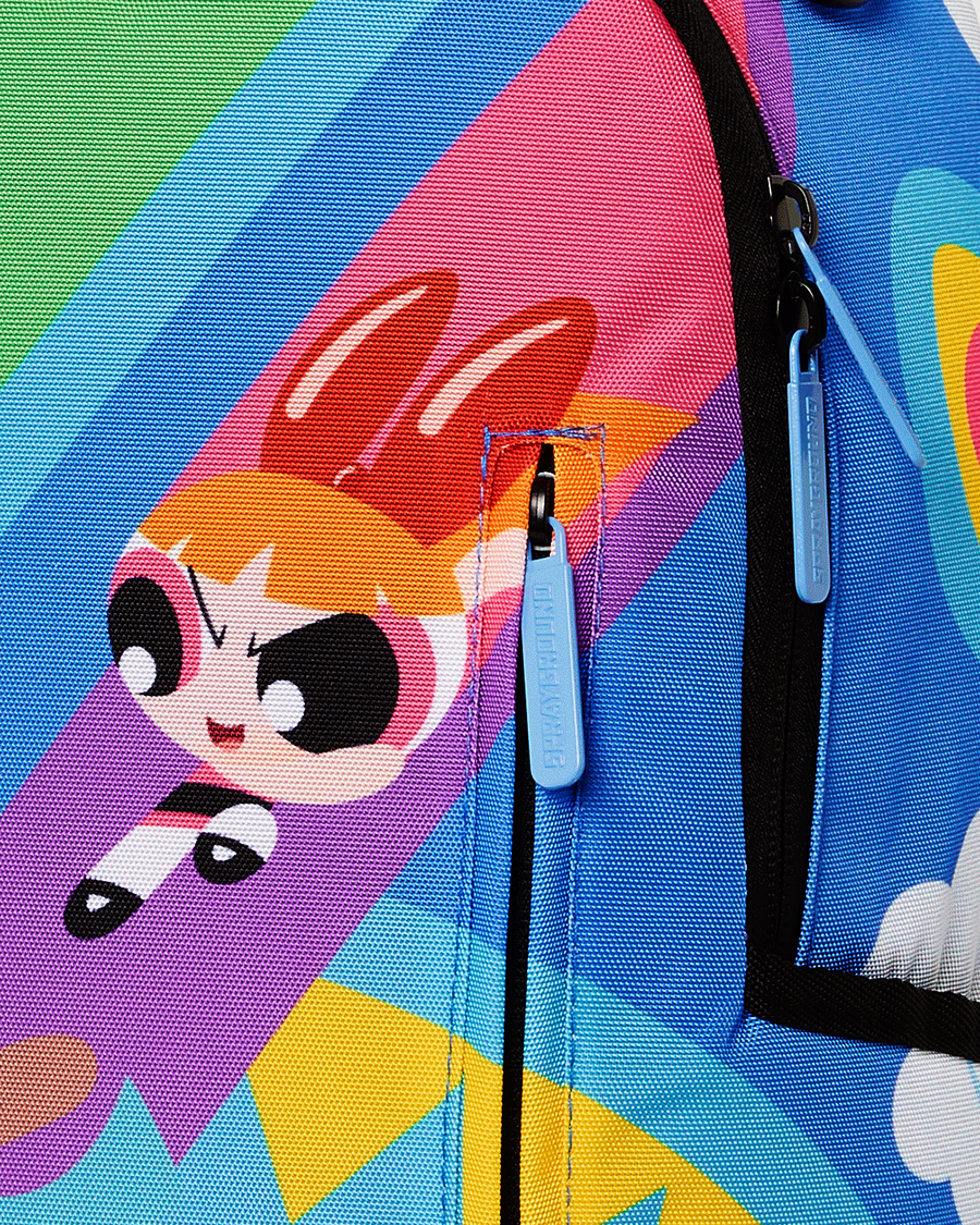 SPRAYGROUND® BACKPACK POWER PUFF GIRLS ACTION SHARK DLXSR BACKPACK