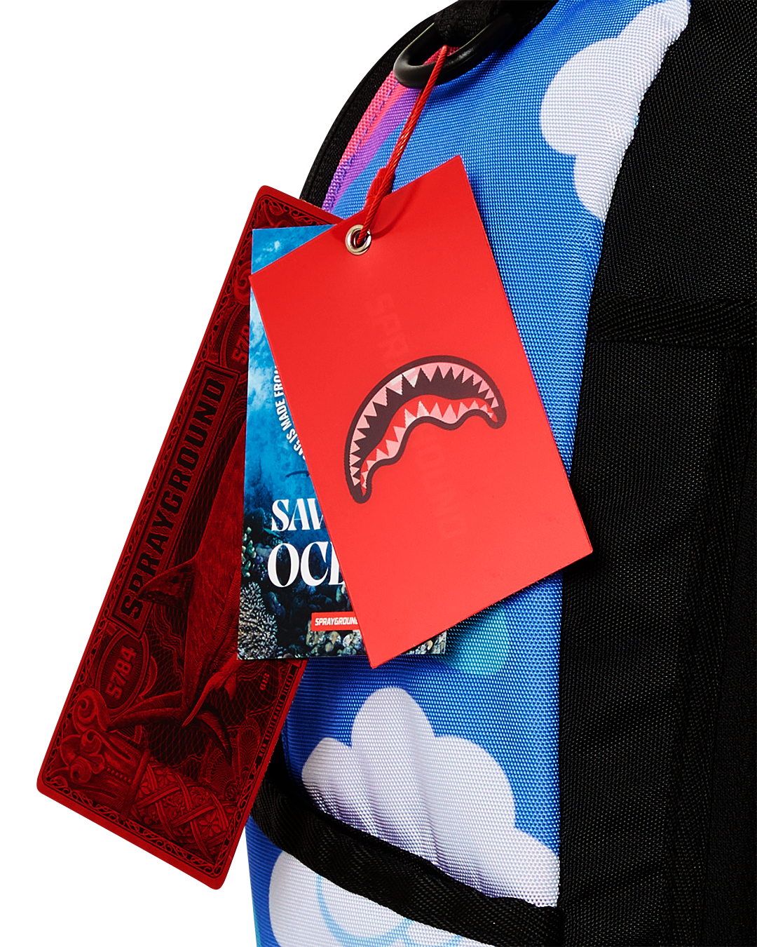 SPRAYGROUND® BACKPACK POWER PUFF GIRLS ACTION SHARK DLXSR BACKPACK