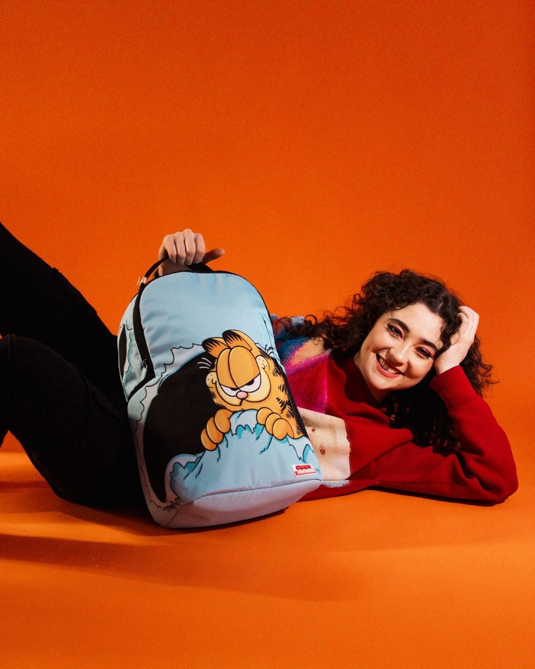 GARFIELD BADBOY FOR RIPPING THE SHARKMOUTH DLXSR BACKPACK – SPRAYGROUND®
