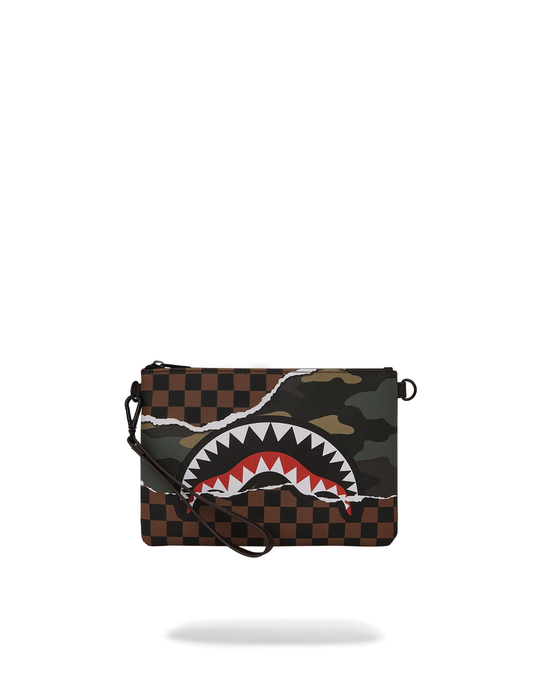 SPRAYGROUND® POUCHETTE TEAR IT UP CAMO CROSSOVER CLUTCH