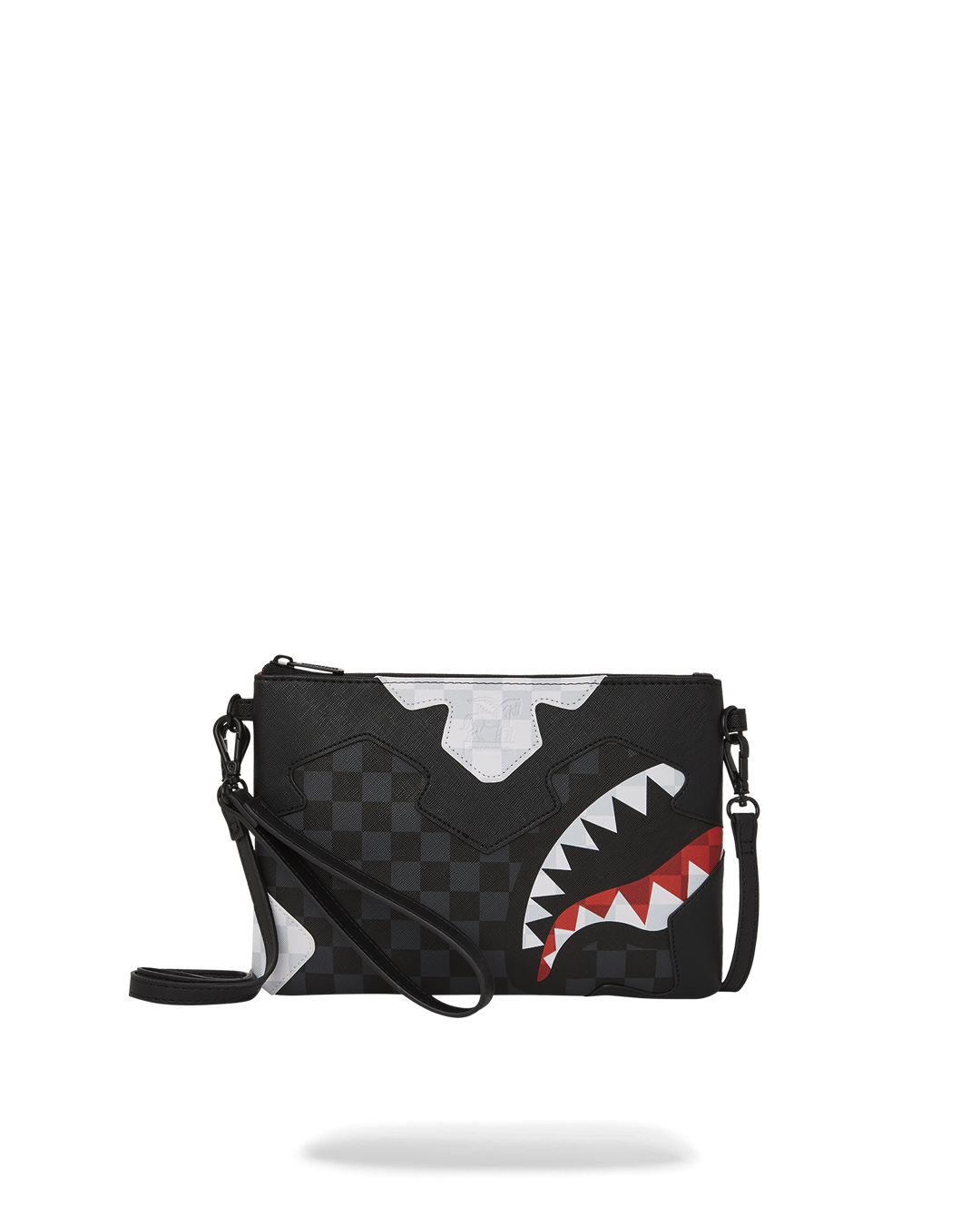 SPRAYGROUND® POUCHETTE TRIPLE DECKER HEIR TO THE THRONE CROSSOVER CLUTCH