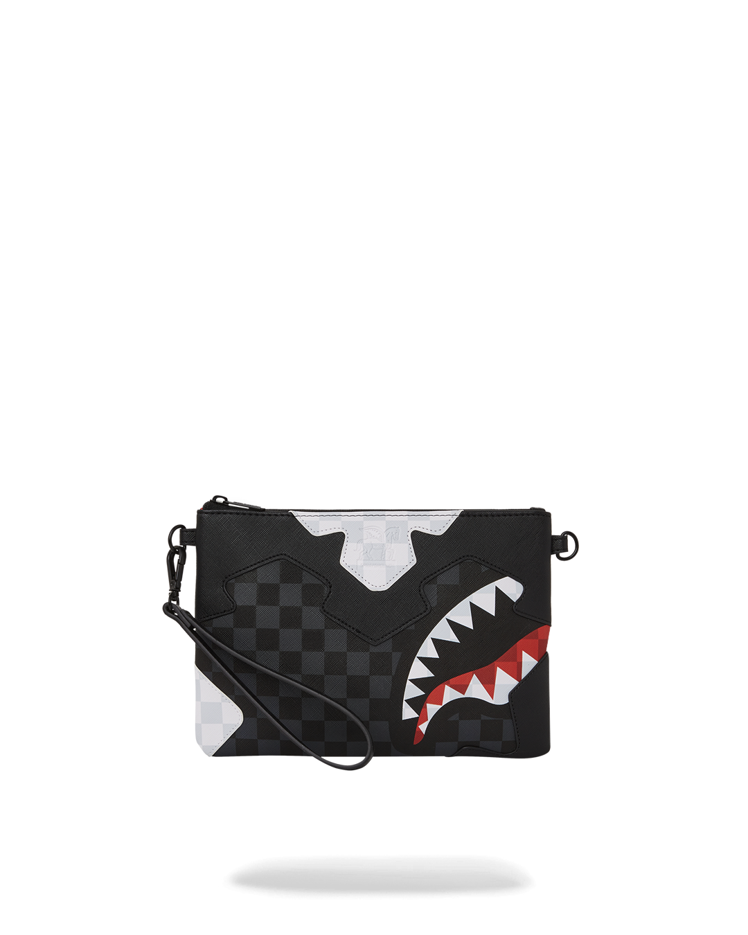 SPRAYGROUND® POUCHETTE TRIPLE DECKER HEIR TO THE THRONE CROSSOVER CLUTCH