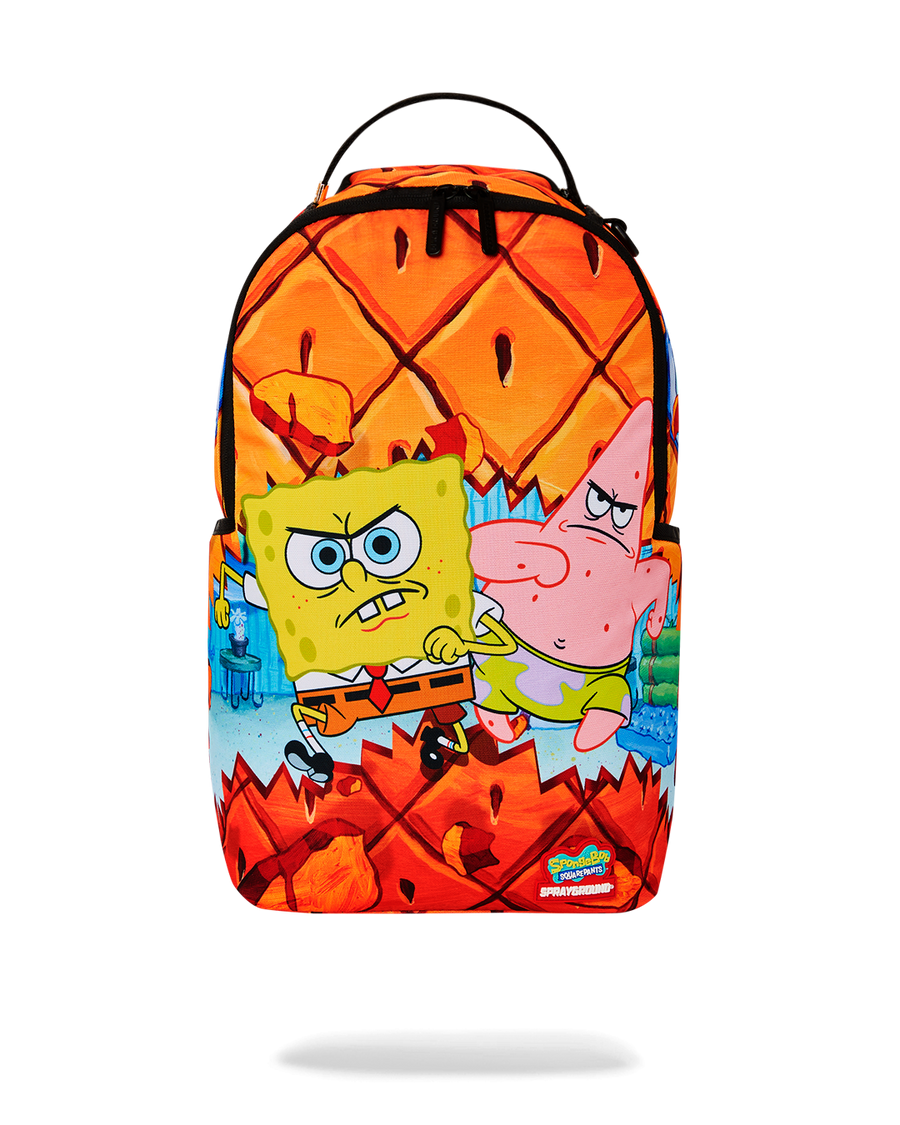 DON'T MESS WITH THE SPONGEBOB DLXSR BACKPACK – SPRAYGROUND® DON'T MESS WITH THE SPONGEBOB DLXSR BACKPACK – SPRAYGROUND®