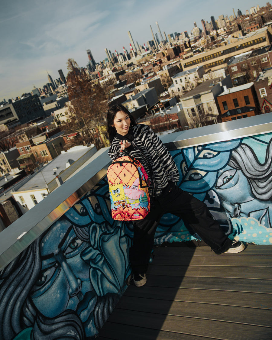 SPRAYGROUND® BACKPACK DON'T MESS WITH THE SPONGEBOB DLXSR BACKPACK