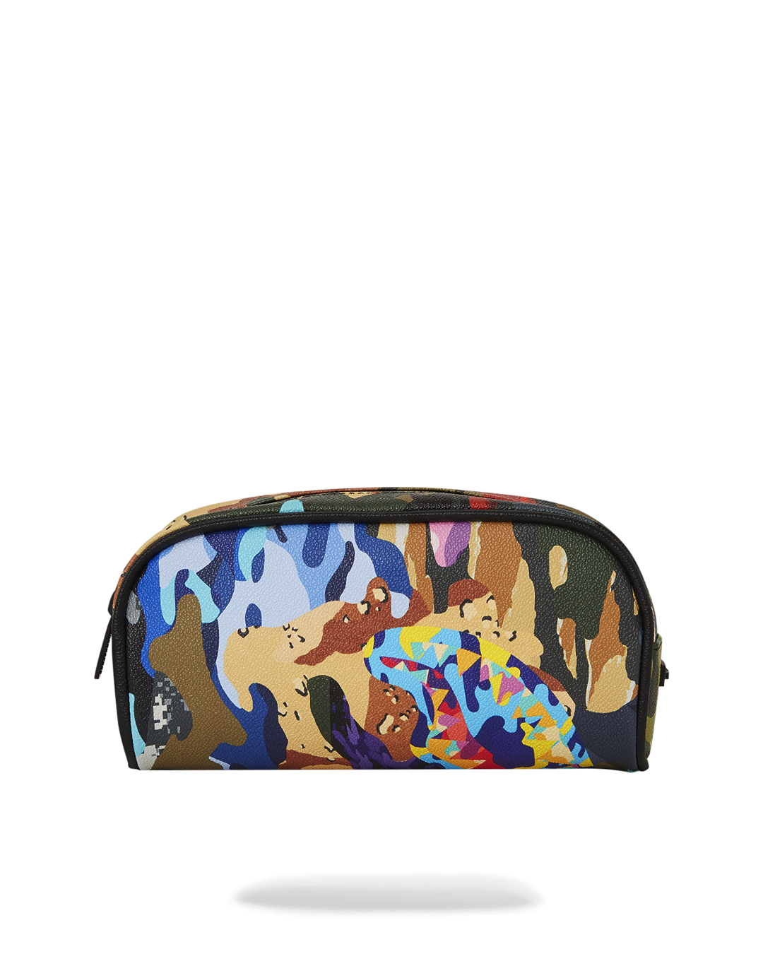 SPRAYGROUND® POUCH SLICED AND DICED CAMO POUCH