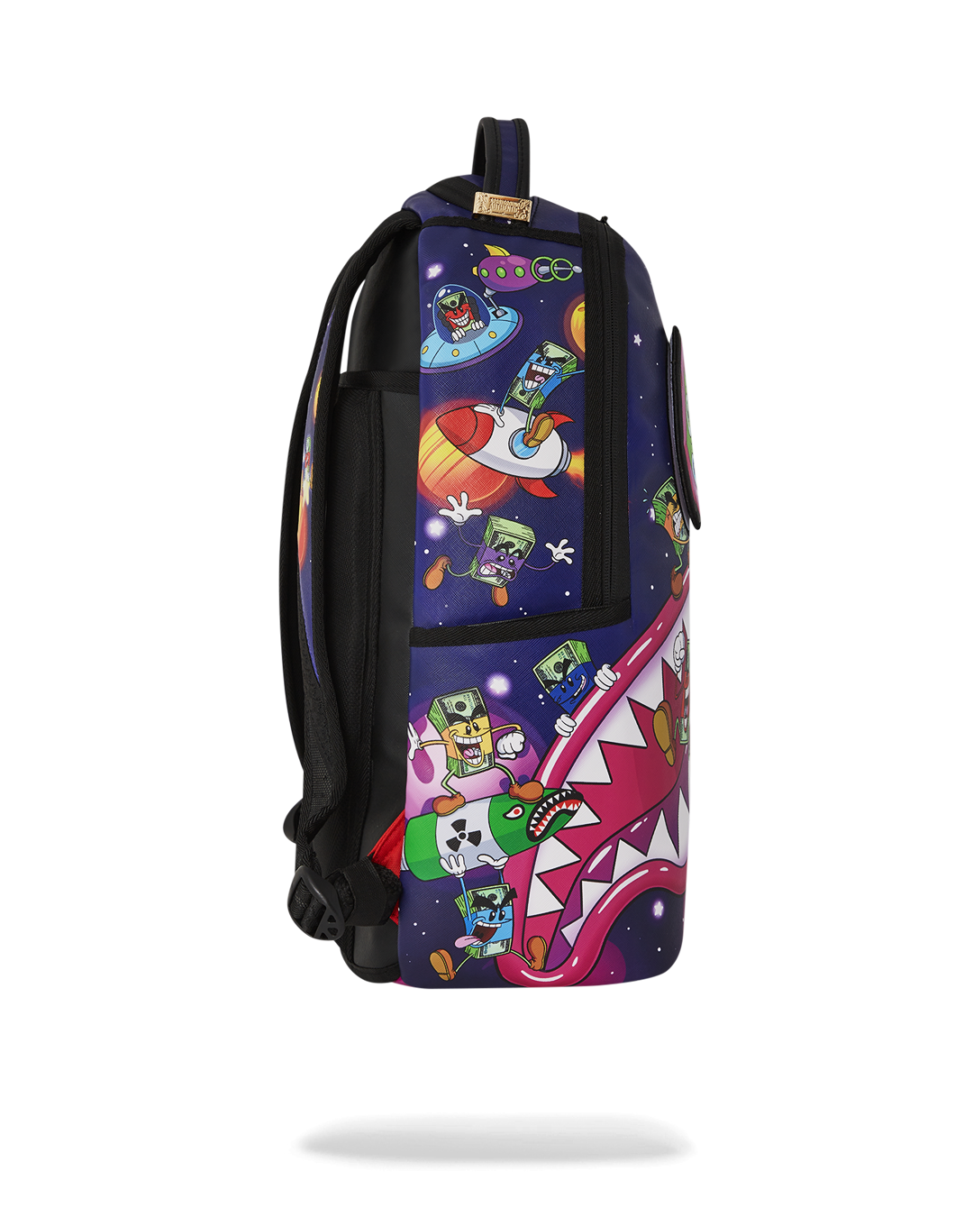 SPRAYGROUND® BACKPACK MONEY BOYS SPLIT CRAZY EYES - 6 REMOVABLE VELCRO EYE PATCHES