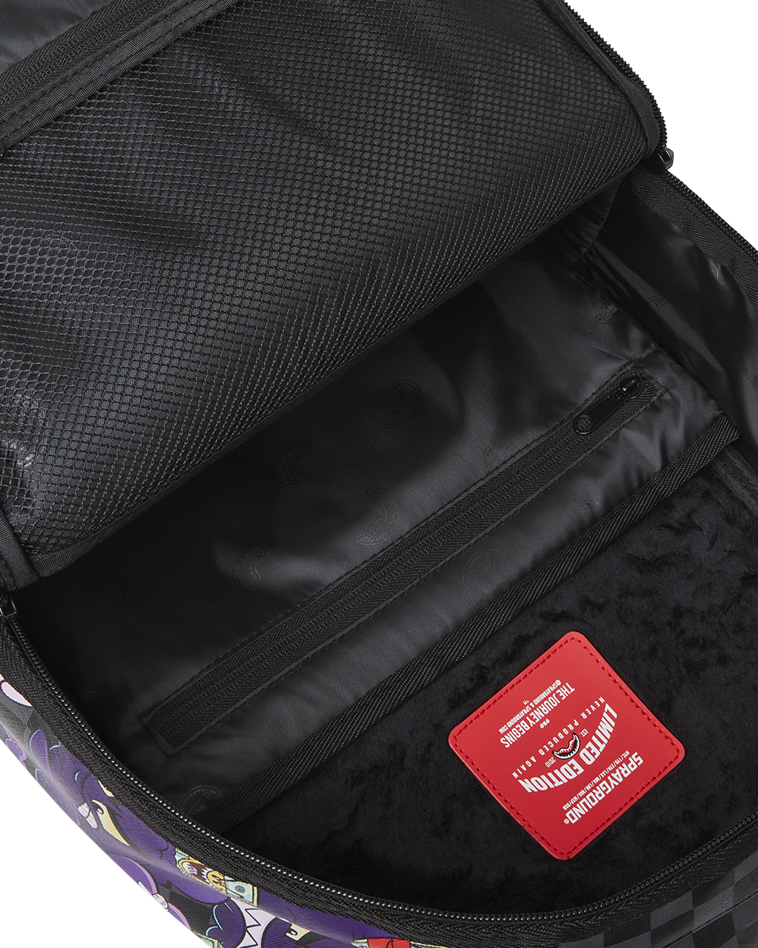 SPRAYGROUND® BACKPACK MONEY BOYS SPLIT CRAZY EYES - 6 REMOVABLE VELCRO EYE PATCHES