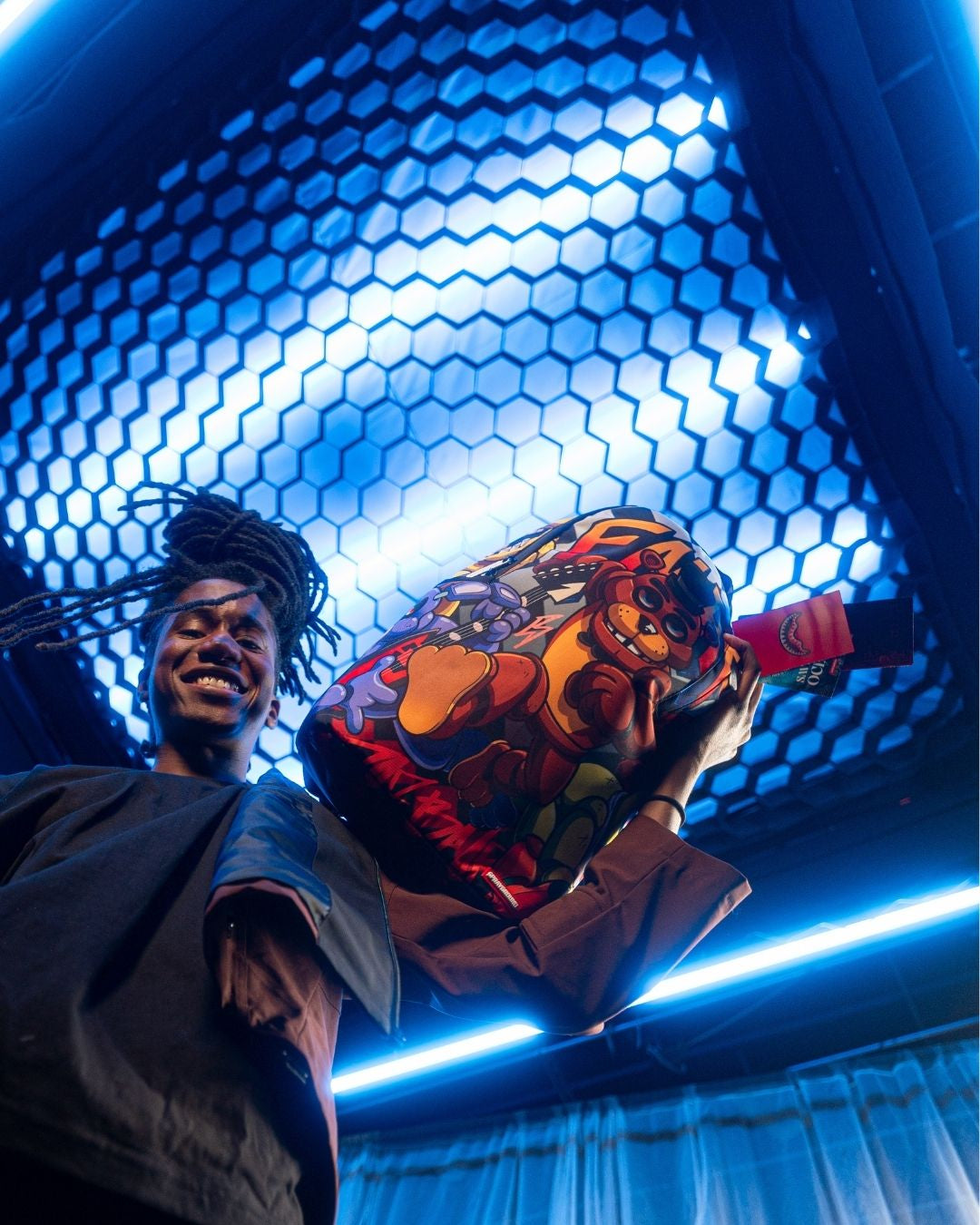 SPRAYGROUND® BACKPACK FIVE NIGHTS AT FREDDY'S OFFICIAL DLXSR BACKPACK