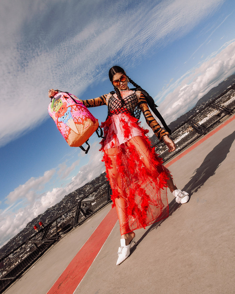 SPRAYGROUND® BACKPACK YUM YUM SHARK MELT DLXSR BACKPACK