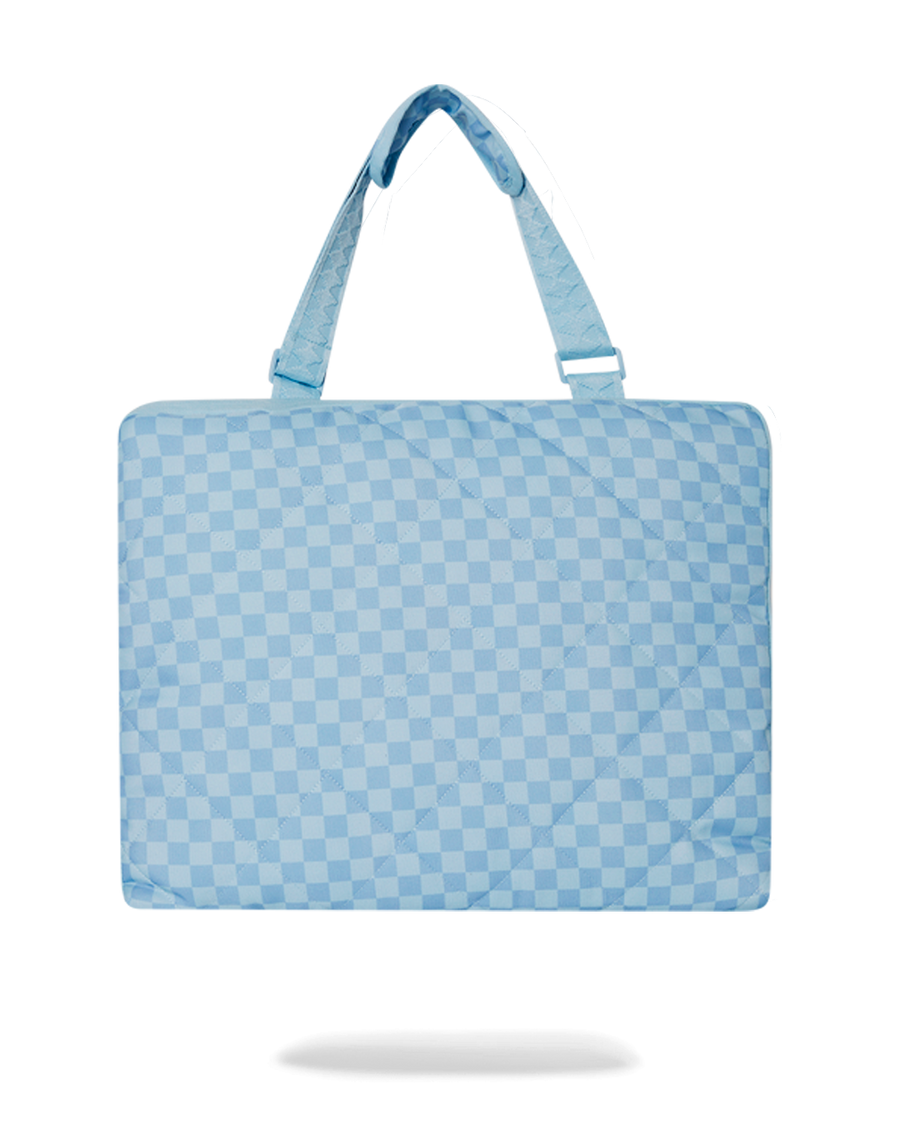 SPRAYGROUND® TOTE SHARK ISLAND PACKABLE BEACH MAT BLANKET WATER RESISTANT CONVERTIBLE TOTE