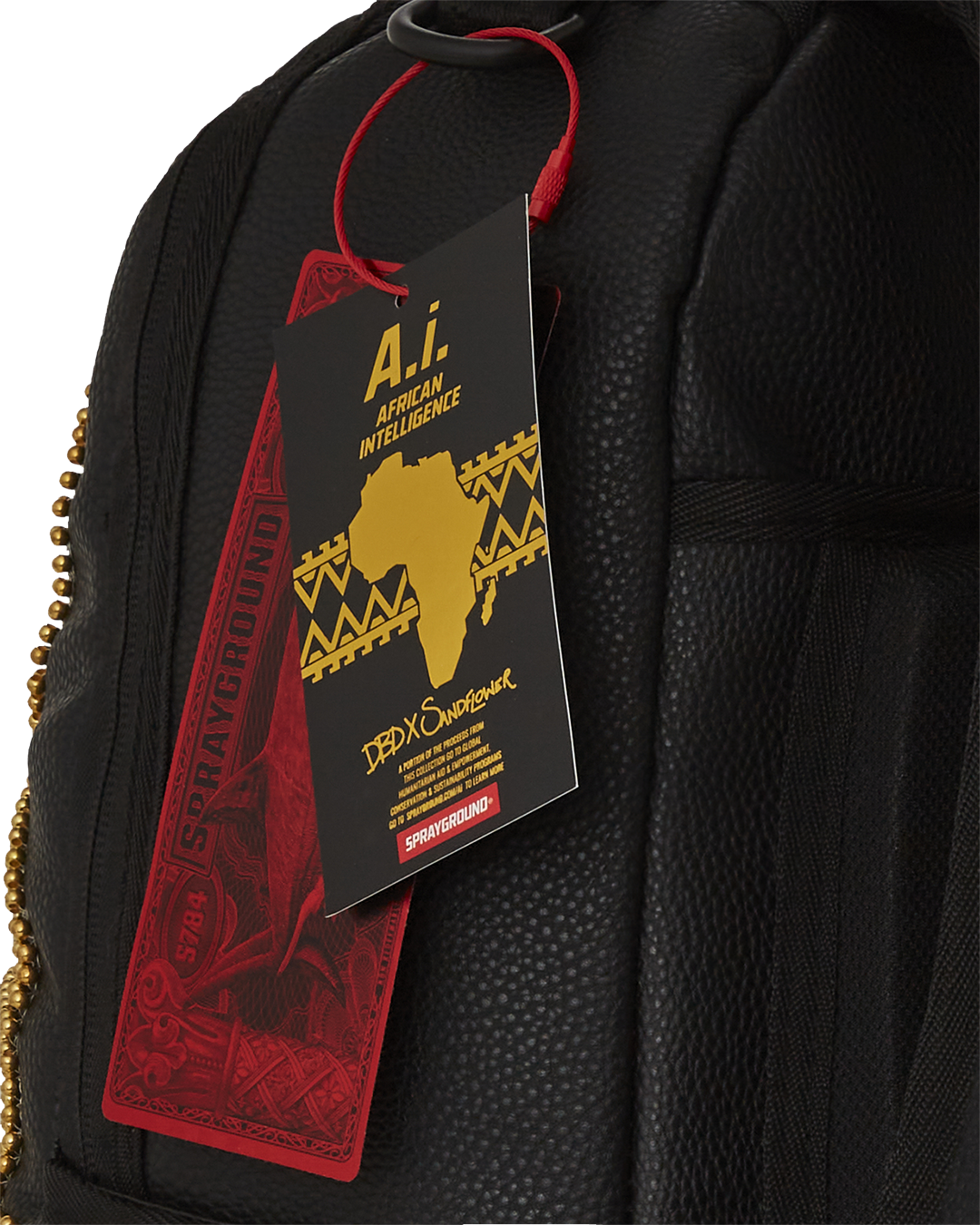 SPRAYGROUND® BACKPACK A.I. GOLDEN REGENERATION BACKPACK