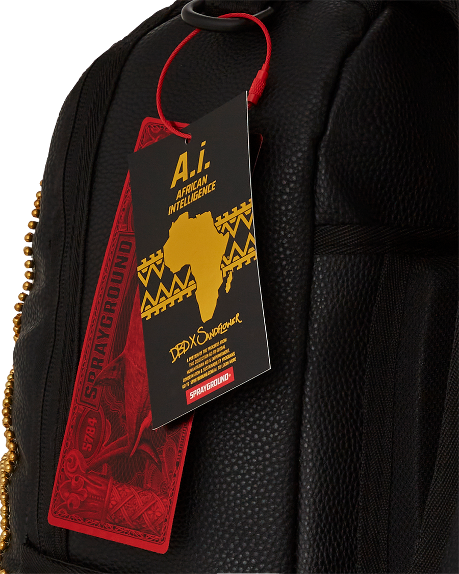 SPRAYGROUND® BACKPACK A.I. GOLDEN REGENERATION BACKPACK