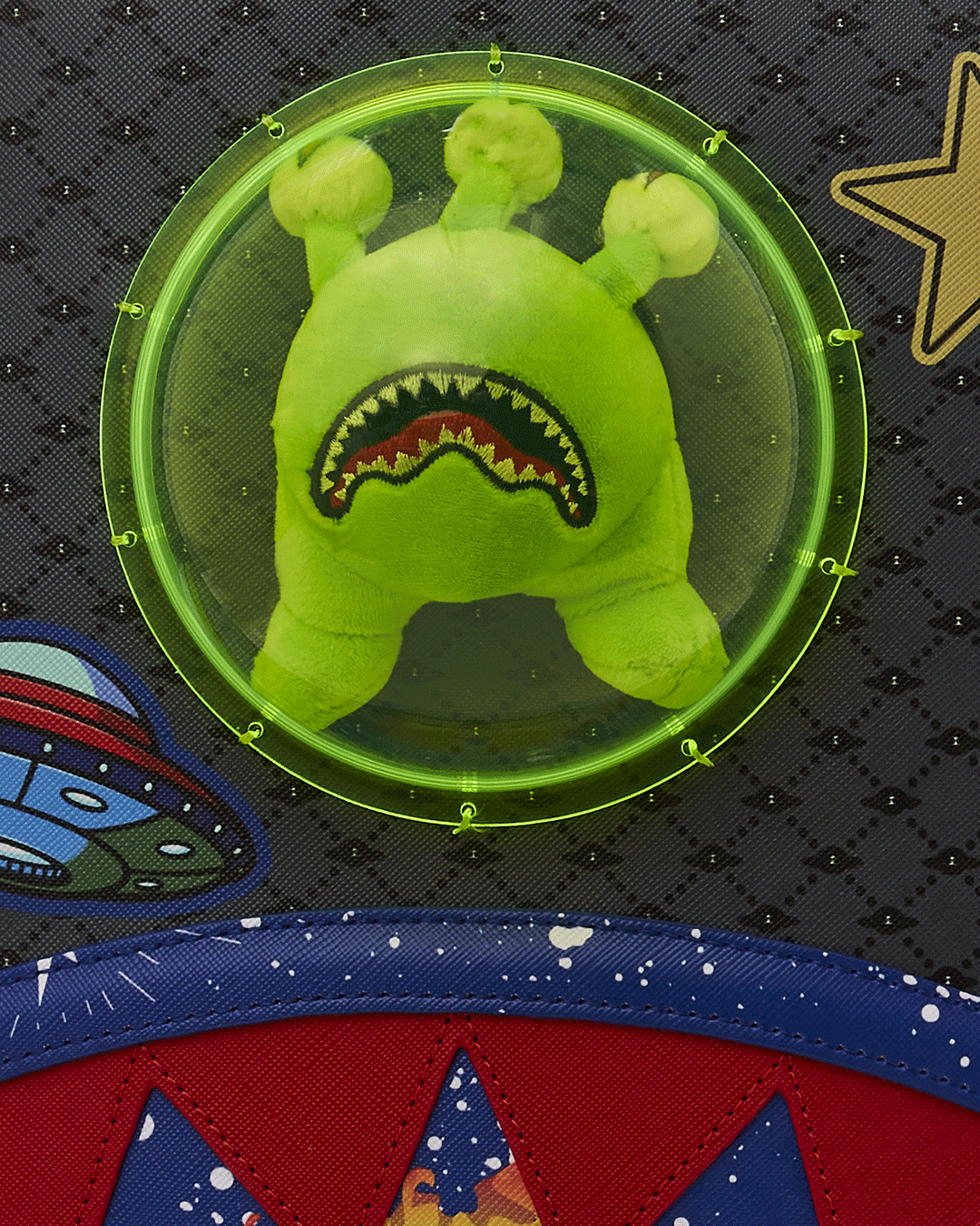 Sprayground alien backpack hotsell