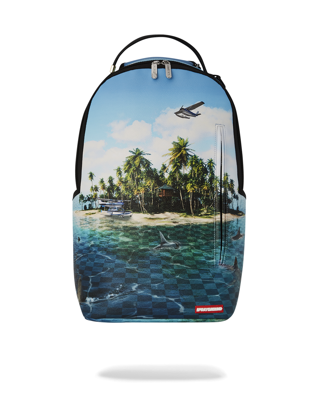 SPRAYGROUND® BACKPACK SHARK ISLAND HEADQUARTERS BACKPACK