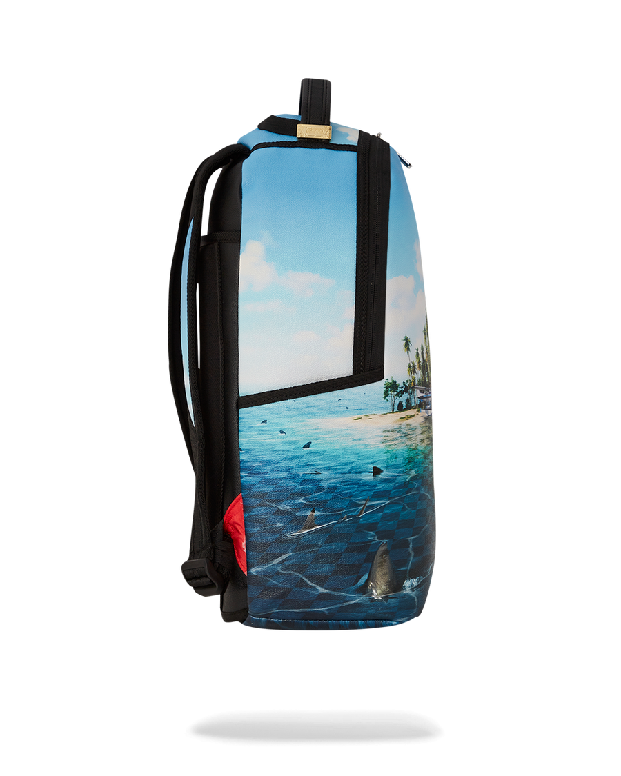 SPRAYGROUND® BACKPACK SHARK ISLAND HEADQUARTERS BACKPACK