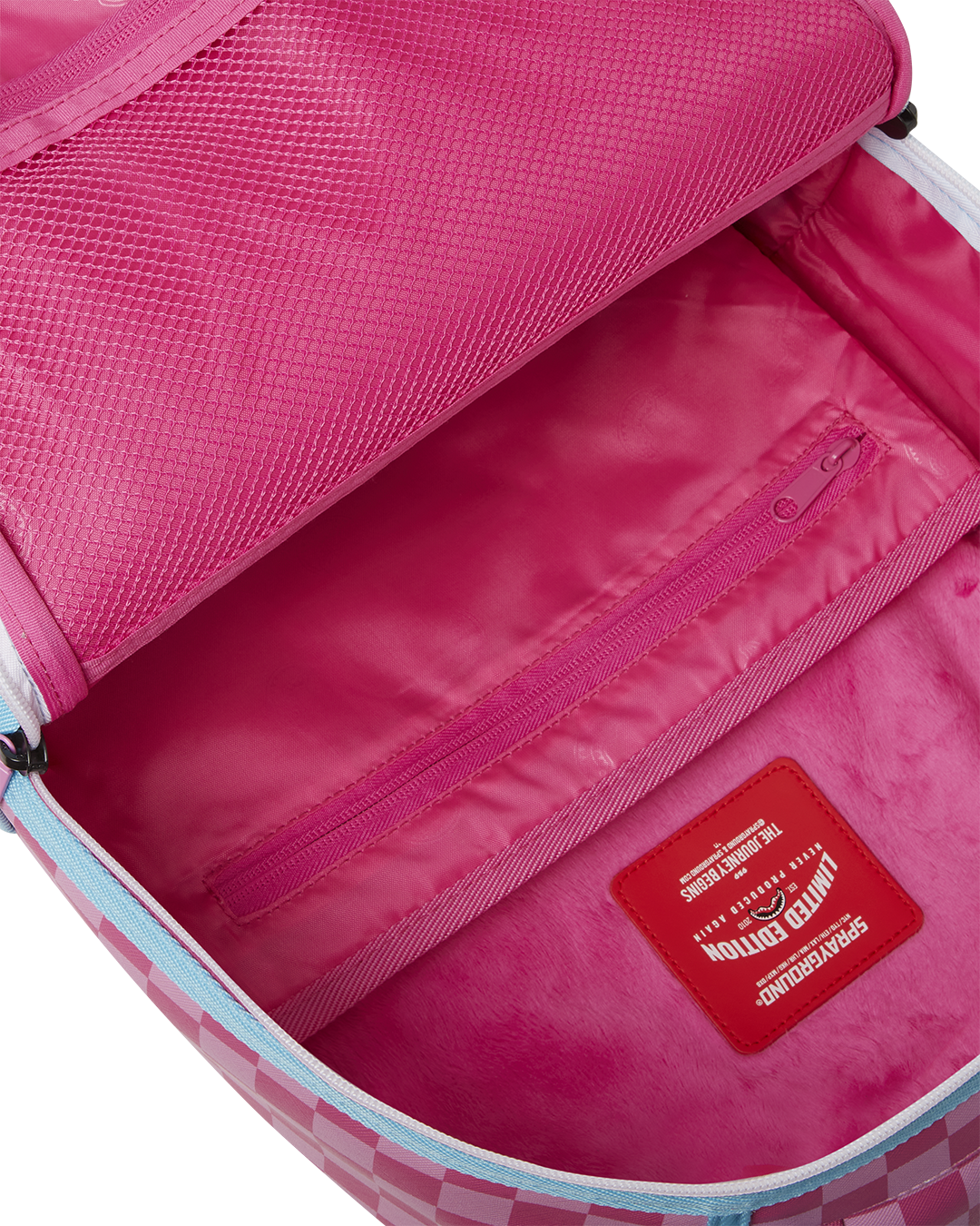 SPRAYGROUND® BACKPACK HARLEY QUINN BUBBLE GUM SHARK